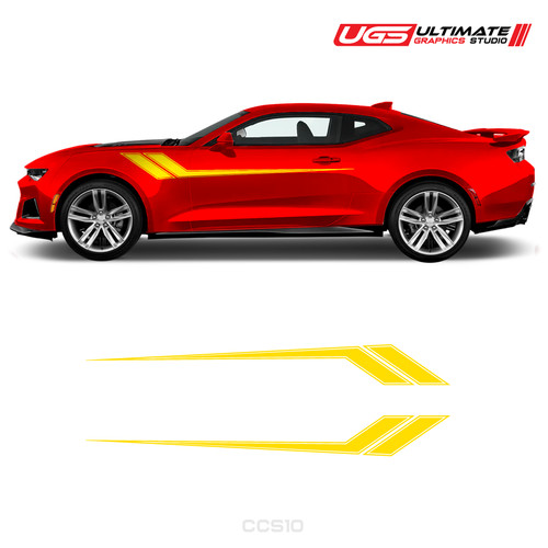 Chevrolet camaro side graphics - camaro,
