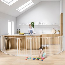 380cm Extra Wide Baby Gate FOR AUCTION Dog Gates for Stairs Doorways