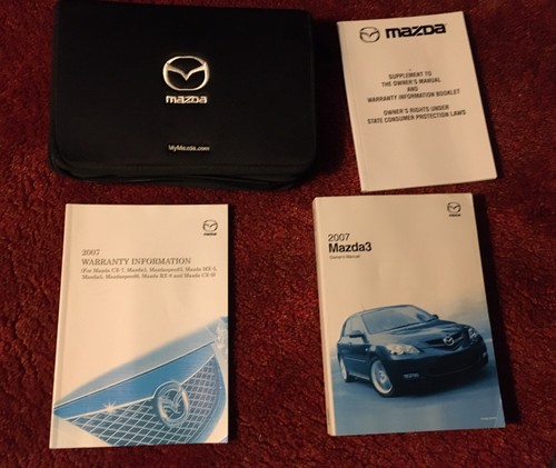 2007 mazda owners manual set - owners,