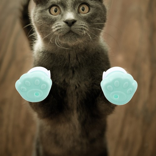 Pcs adjustable silicone cat - 4,