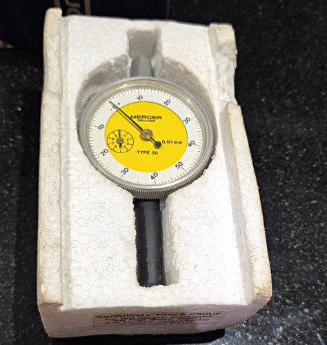 Mercer type dial - type, indicator