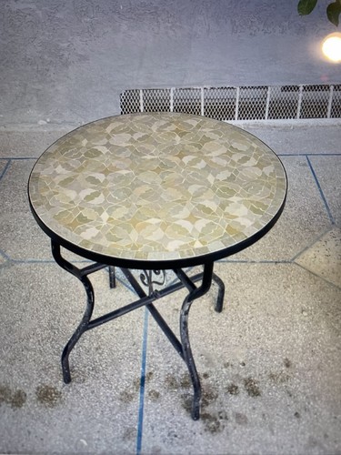 Mosaic tiled table top only - mosaic/tiled,
