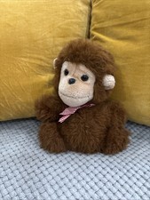 Woolworths Cuddle Club Monkey Hand Puppet Toy Plush Vintage 80s Golf Head Cover