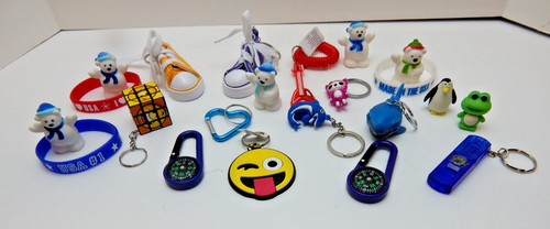 Assorted keychains emoji s - keychains, emoji's