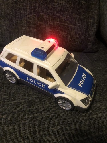 Playmobil police car - playmobil, toy