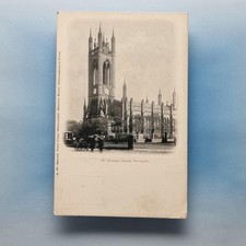 Newcastle Postcard C1910 Tyne & Wear St Thomas Church