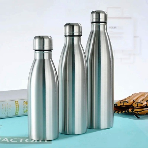 Water bottle stainless steel - water,