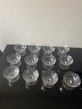 Lot of 12 Baccarat Crystal