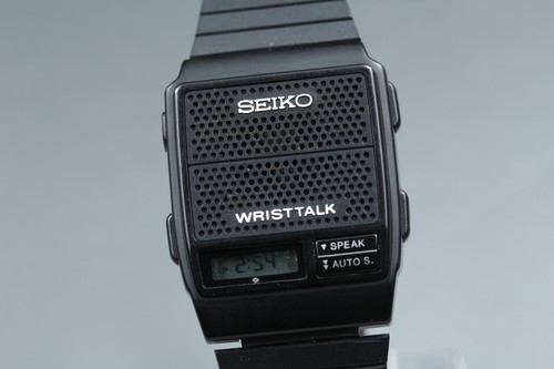 Near mint seiko wristtalk - mint*,