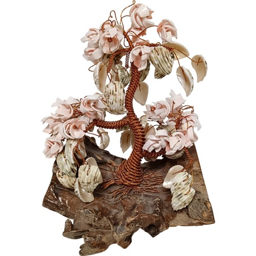 Handcrafted fortune shell tree - handcrafted,