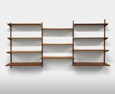 Teak shelving system kai - shelving, by