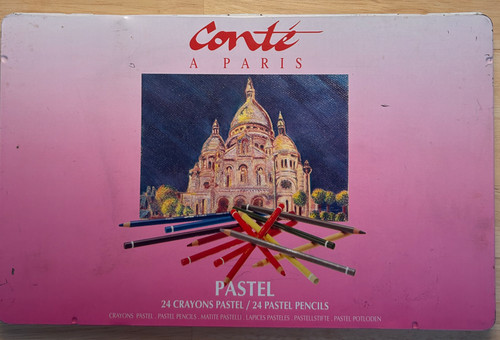 Conte paris pastel pencil - conte,