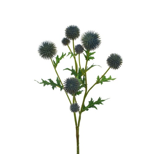 Artificial blue thistle stem - artificial,
