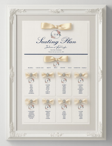 Wedding table seating plan - wedding,