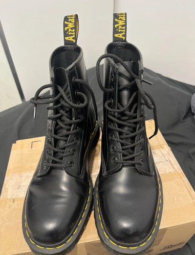 Mens doc martens black boots - doc,