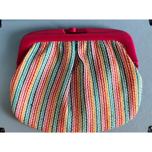 Vintage italian woven clutch - italian,