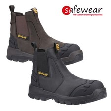 CAT Striver XL Dealer Caterpillar Steel Toe Safety Boots Pull On Work Boots S7