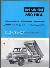 M.A.N. 650 HKA Threeway Tipper
