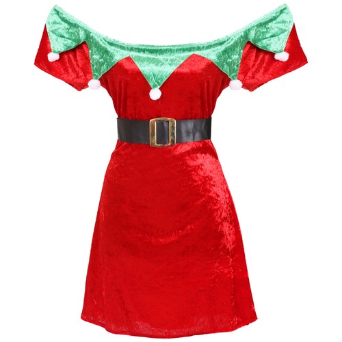 Ladies sexy elf - sexy, velour