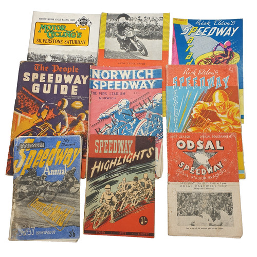 Vintage 1940s 1950s - , speedway