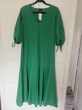 Marina Rinaldi Green Midi Dress UK 16