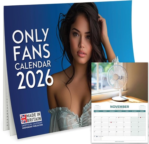 Only fans 2026 wall calendar - only,