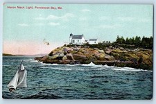 c1910 Penobscot Bay Maine ME