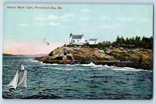 C1910 penobscot bay maine - c1910,