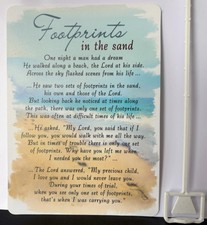 FOOTPRINTS IN THE SAND