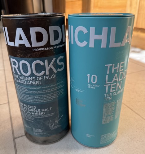 Bruichladdich empty whisky - empty,