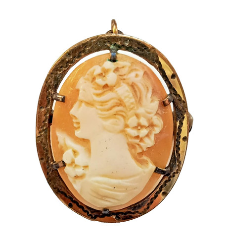 Vintage rolled gold - vintage, cameo