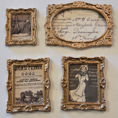 12th scale pictures - pictures, rococo