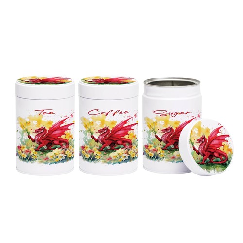 Welsh dragon daffodils tea - dragon, &