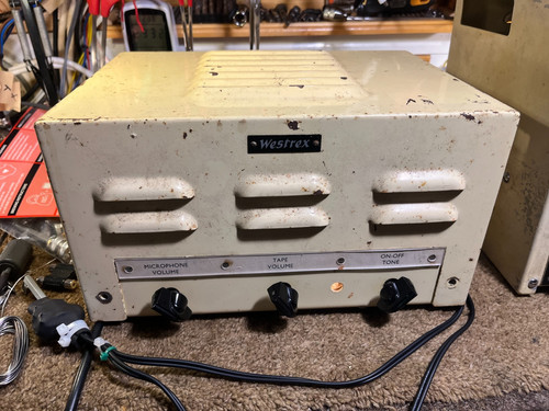 Vintage westrex tube - tube, pa