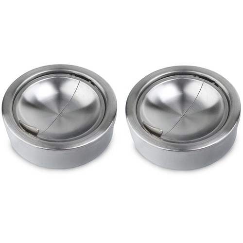 2pcs round spinning ashtray - 2pcs,
