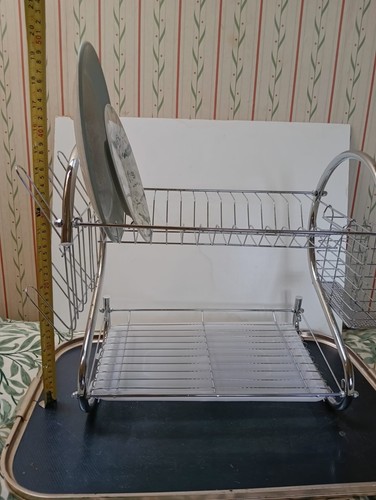 Chrome plate rack - chrome,