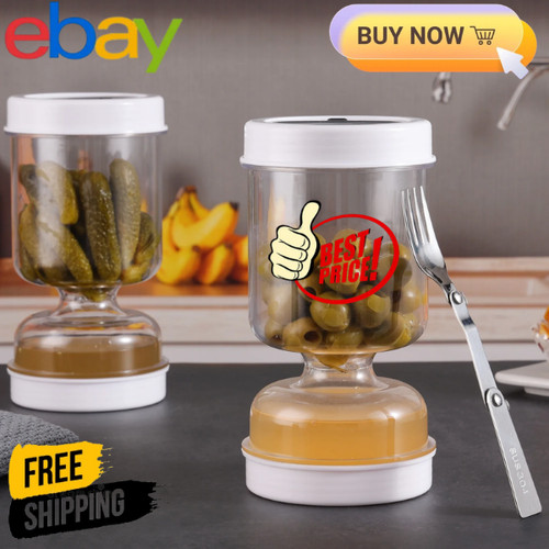 Olive and pickle - and, jar