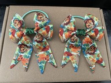 LION KING THEME - hair bow bobbles (2) HANDMADE girls hair accessories