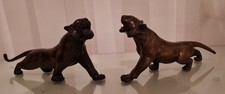 pair of bronze tiger