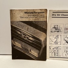 Massey Ferguson Installation And Service Record Book Unused MF550 S6