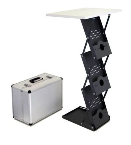 Folding exhibition table - folding,