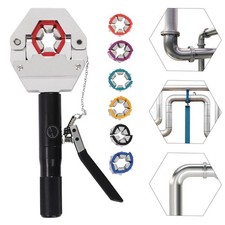 8T Hydraulic Hose Crimper w/ 7