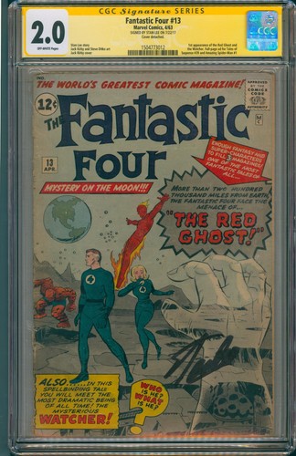 Fantastic four cgc 0 ss - four,
