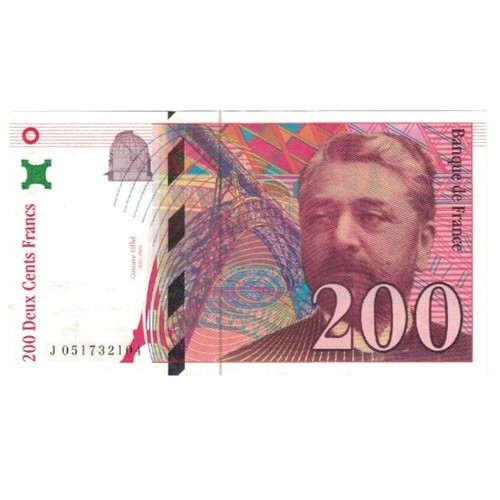 France 200 francs eiffel - france,,