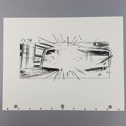 Speed vfx storyboard subway - vfx,