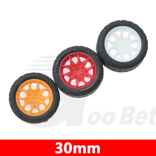 30mm wheel rubber - 30mm, tyre