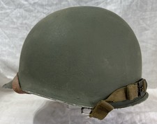 WW2 US Army Combat Helmet Set Early McCord Front Seam M1 Helmet & MSA Liner