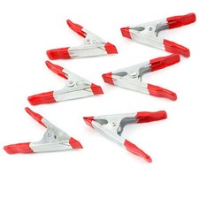 4''/6" 8X/16X Spring Clamps Large  Metal Market Stall Clips Tarpaulin Plastic