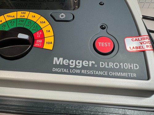 Megger dlro10hd 10a - megger,