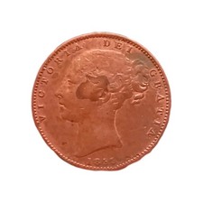 1855 Queen Victoria Farthing